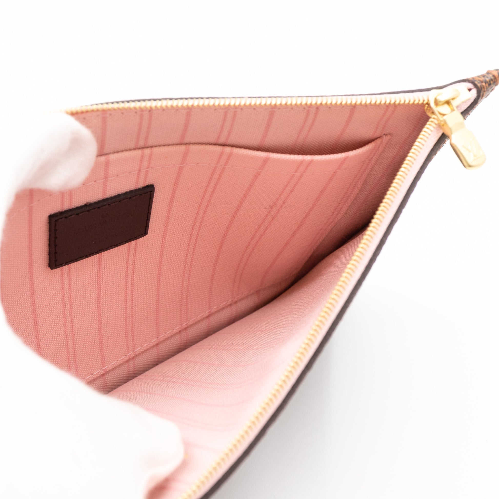 Louis Vuitton neverfull MM damier ebene rose ballerine 💕 in 2023