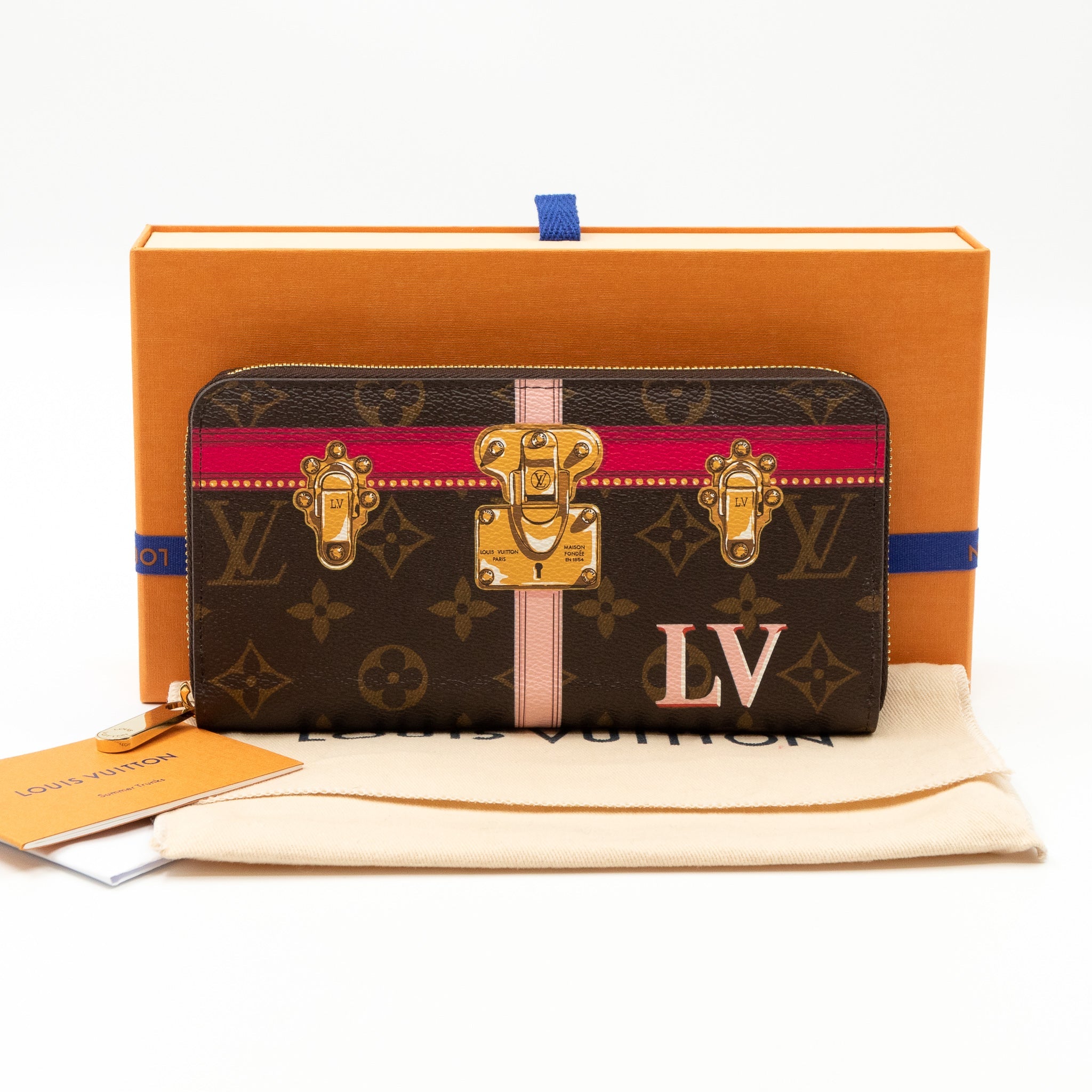 Zippy Wallet Monogram Summer Trunks