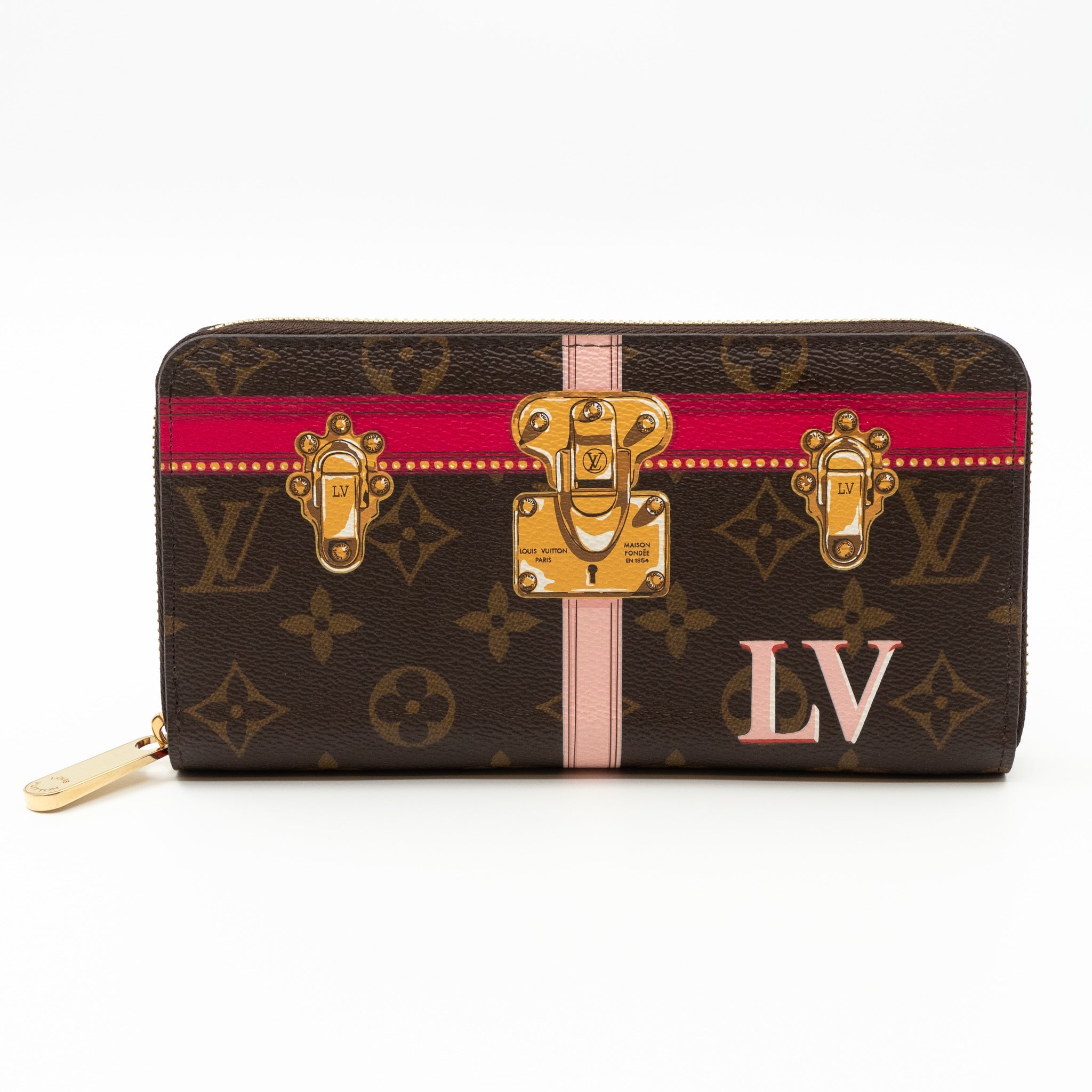 Zippy Wallet Monogram Summer Trunks