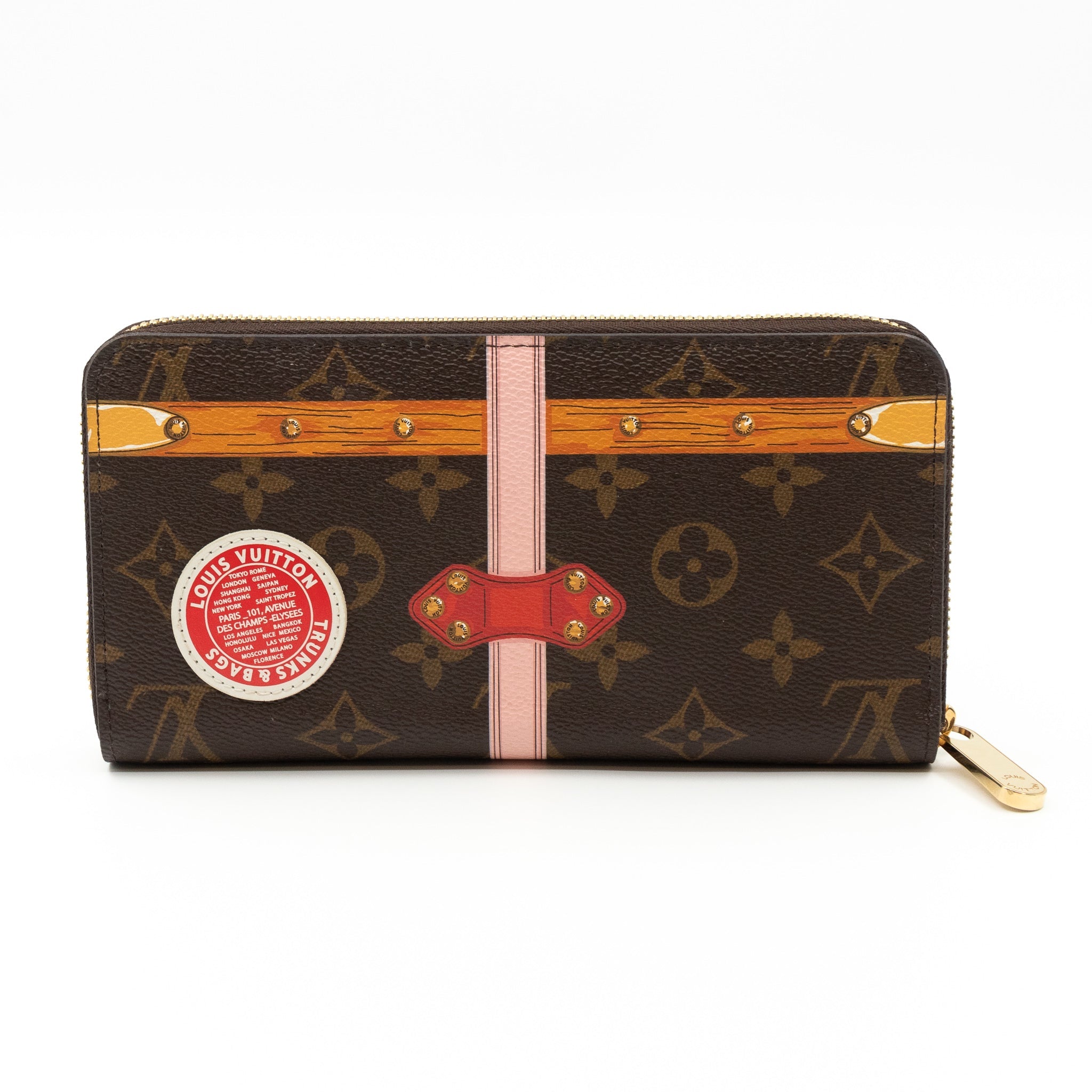 Zippy Wallet Monogram Summer Trunks