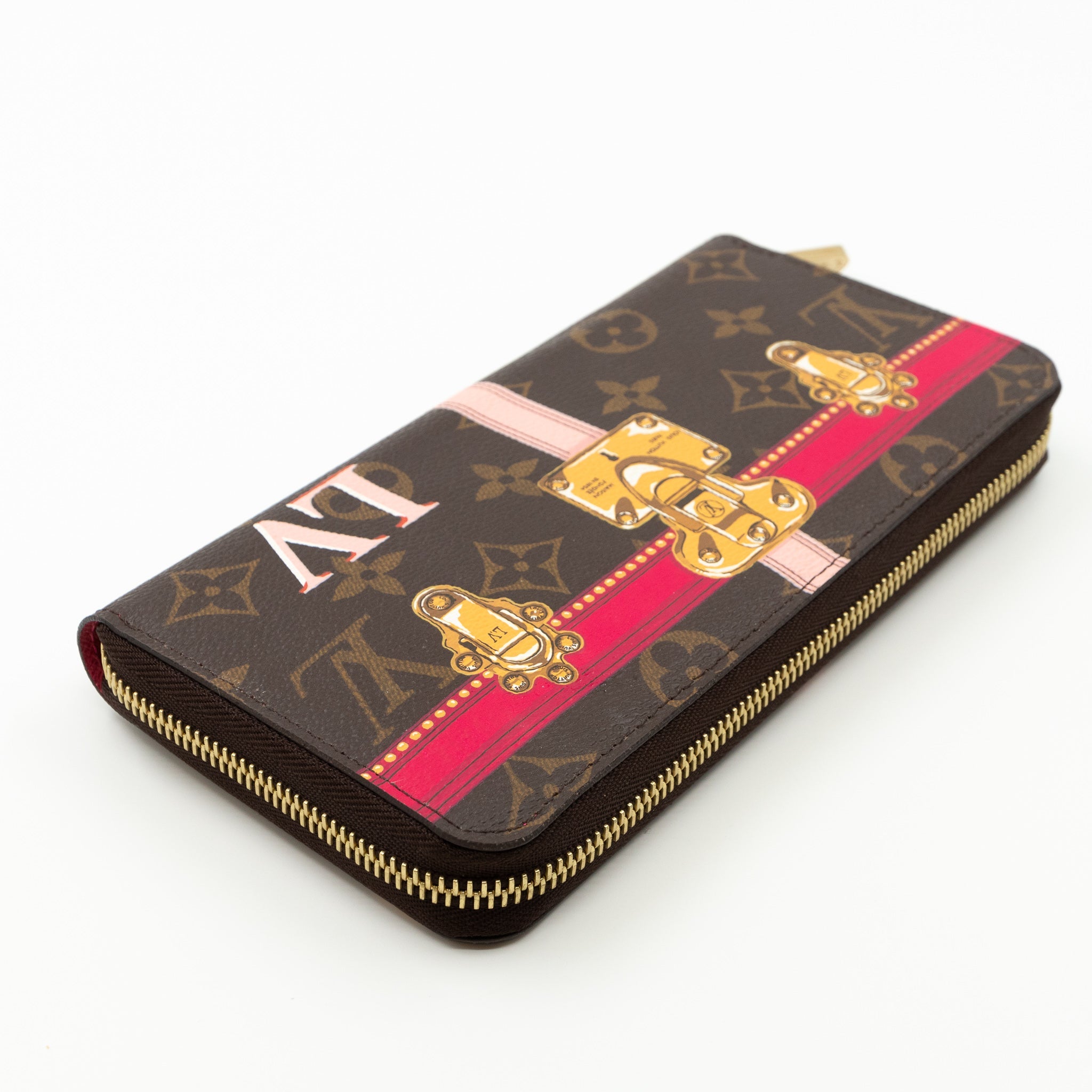 Zippy Wallet Monogram Summer Trunks