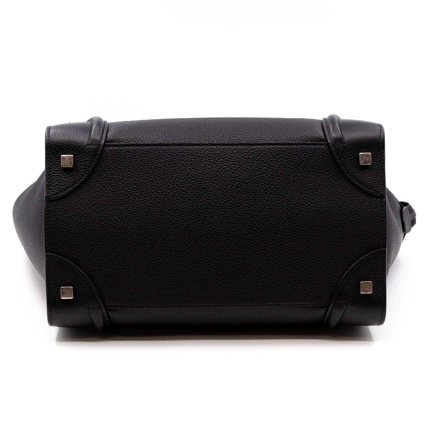 Mini Luggage Black Leather