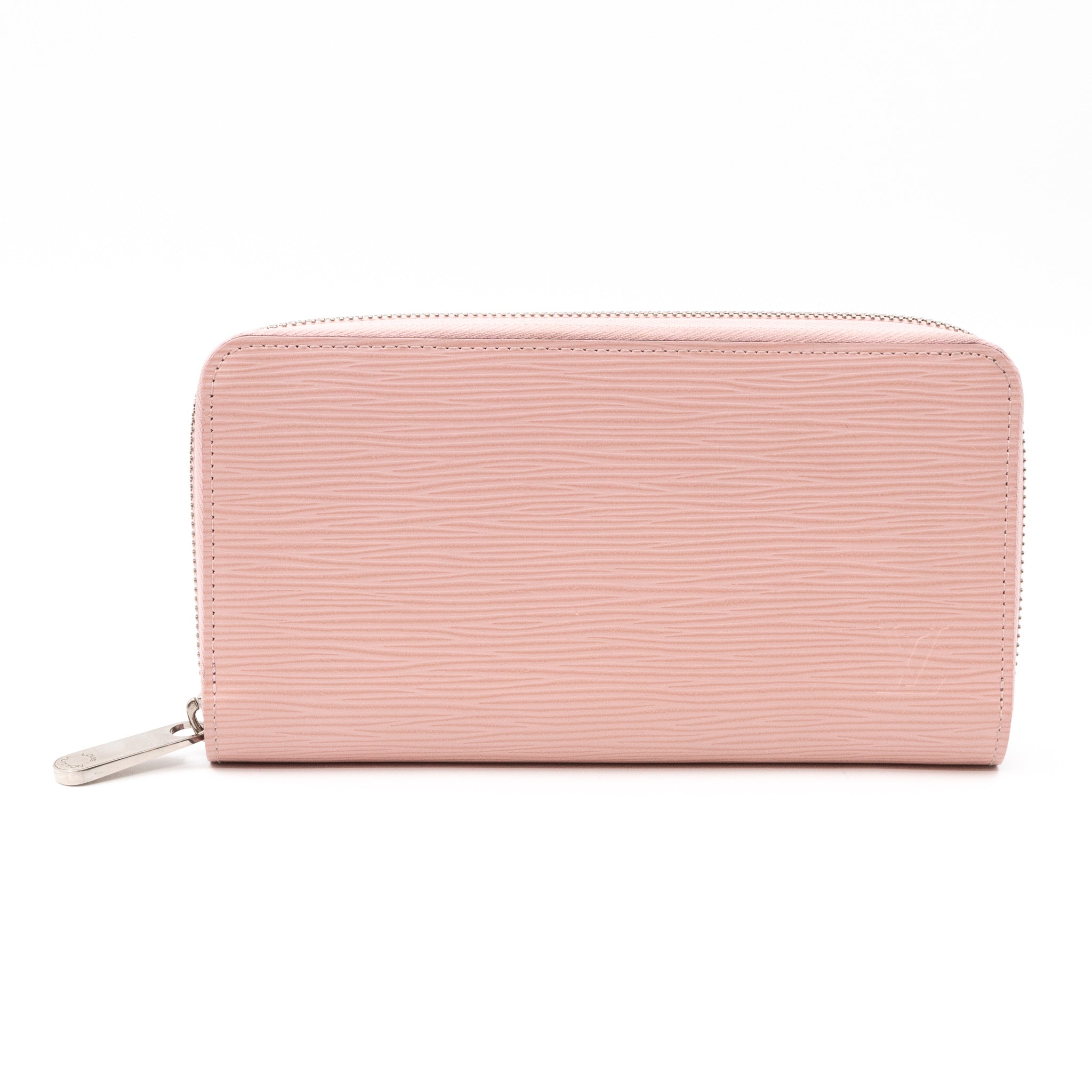 Zippy Wallet Epi Leather Rose Ballerine