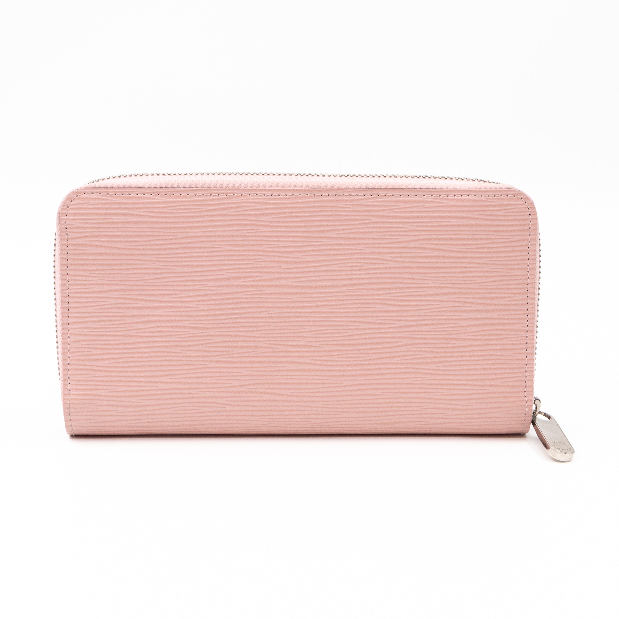 Zippy Wallet Epi Leather Rose Ballerine