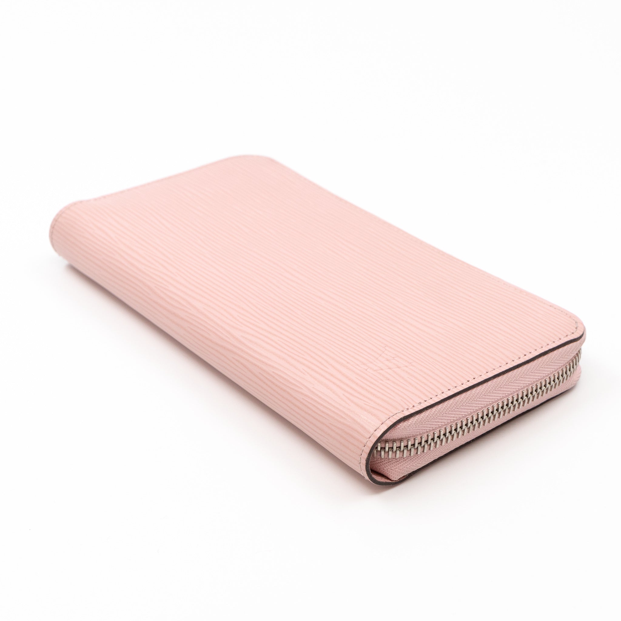 Zippy Wallet Epi Leather Rose Ballerine
