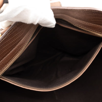 Medium Cabas Chyc Brown Leather