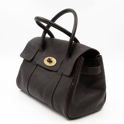 Small Bayswater Chocolate Leather