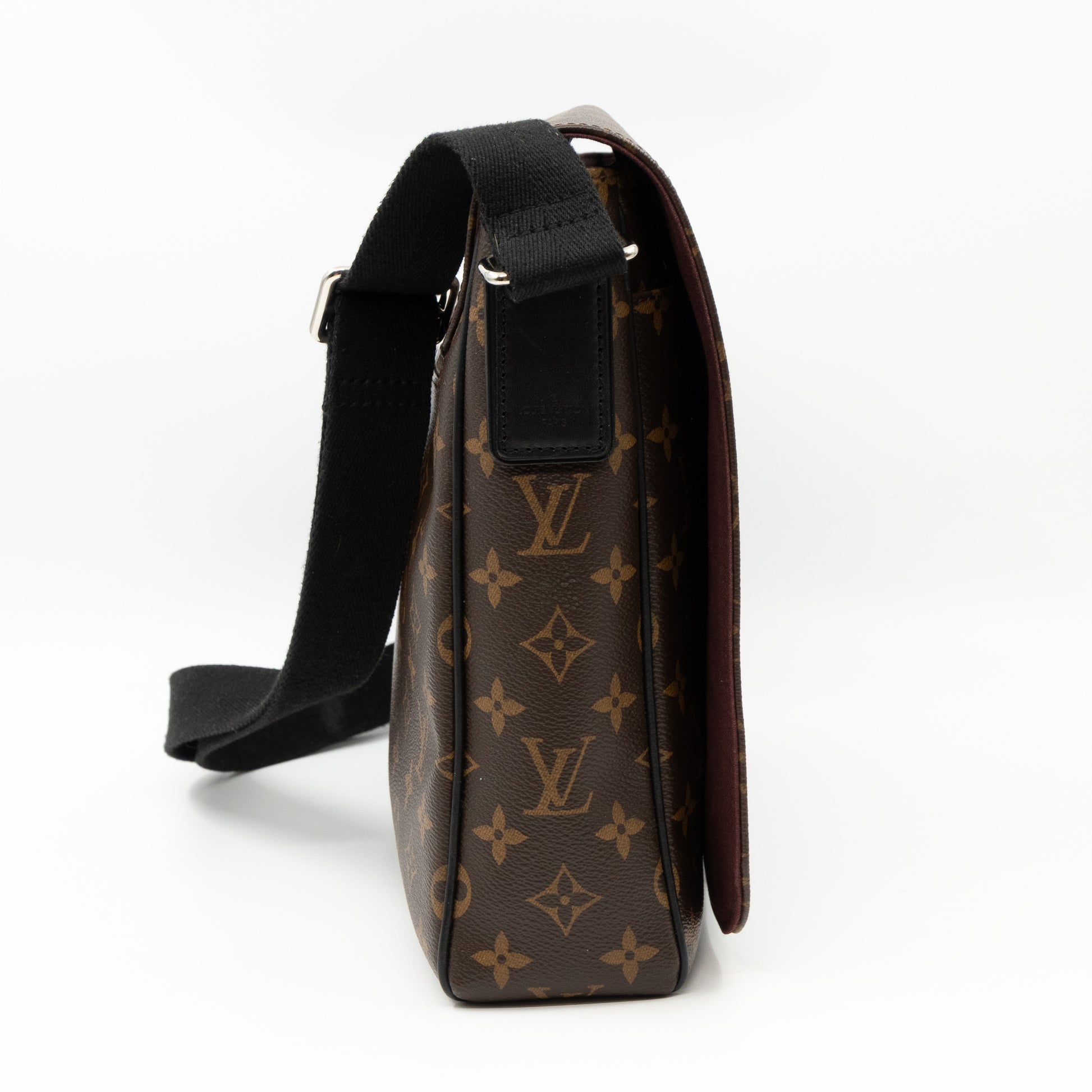 Louis Vuitton District MM Monogram Macassar Canvas Messenger Bag
