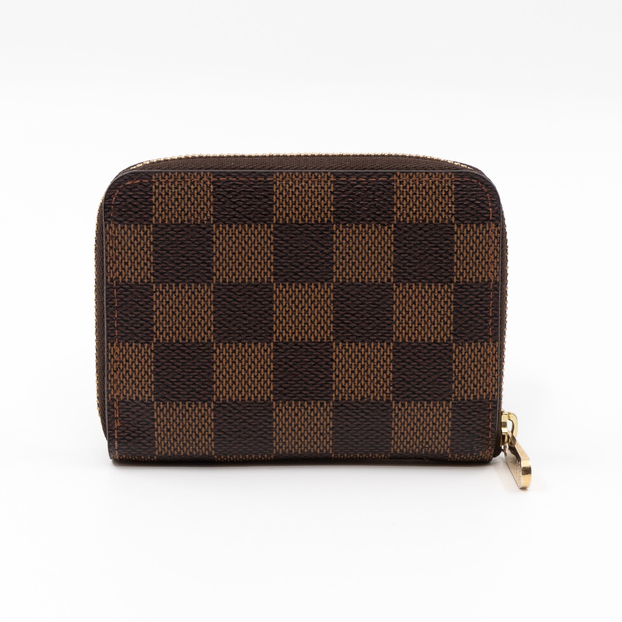 Louis Vuitton Zippy Coin Purse Damier Ebene Queen Station