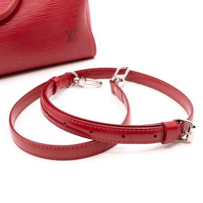 Speedy 30 Epi Leather Red & Strap