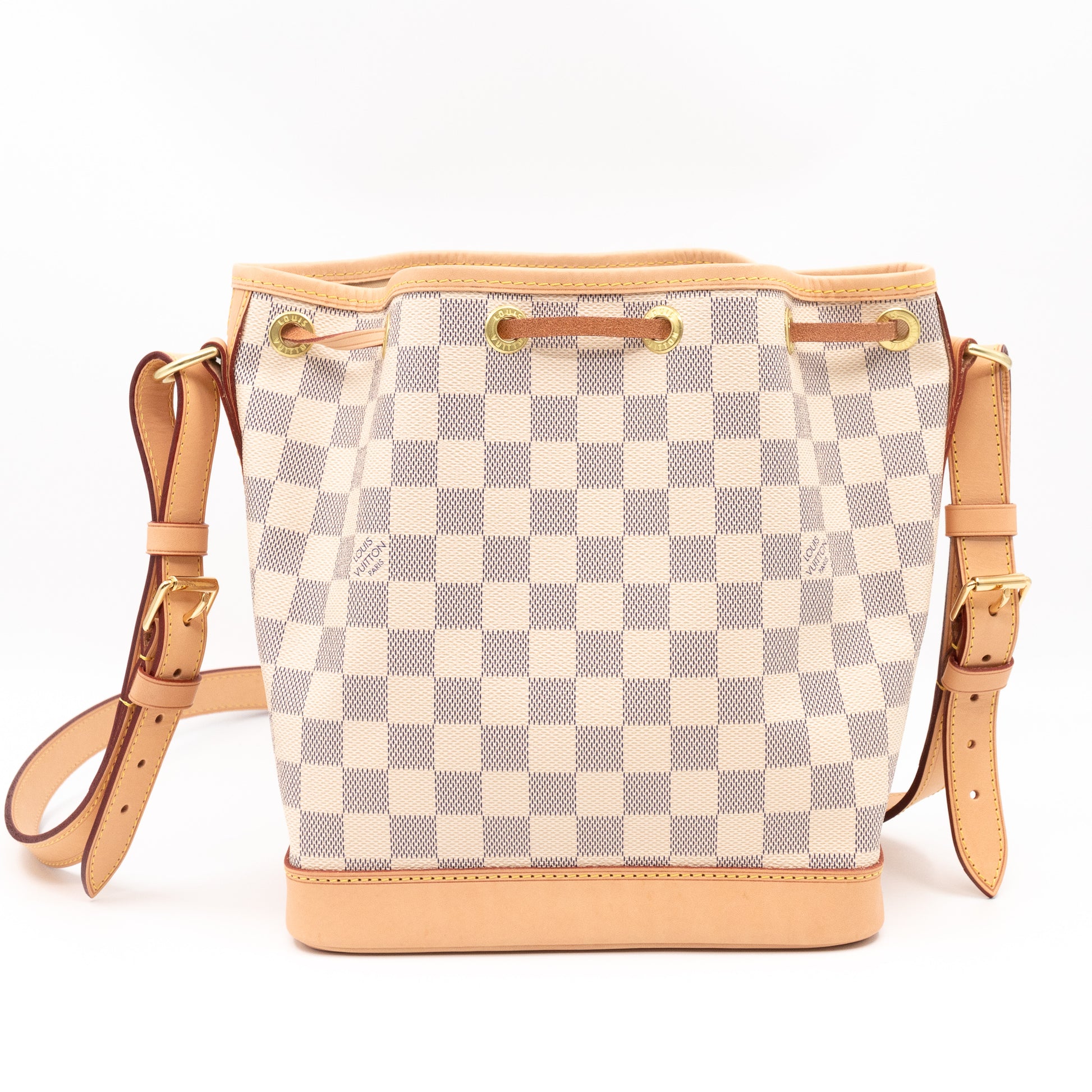 Louis Vuitton Damier Azur Canvas Noe BB Bag - Yoogi's Closet