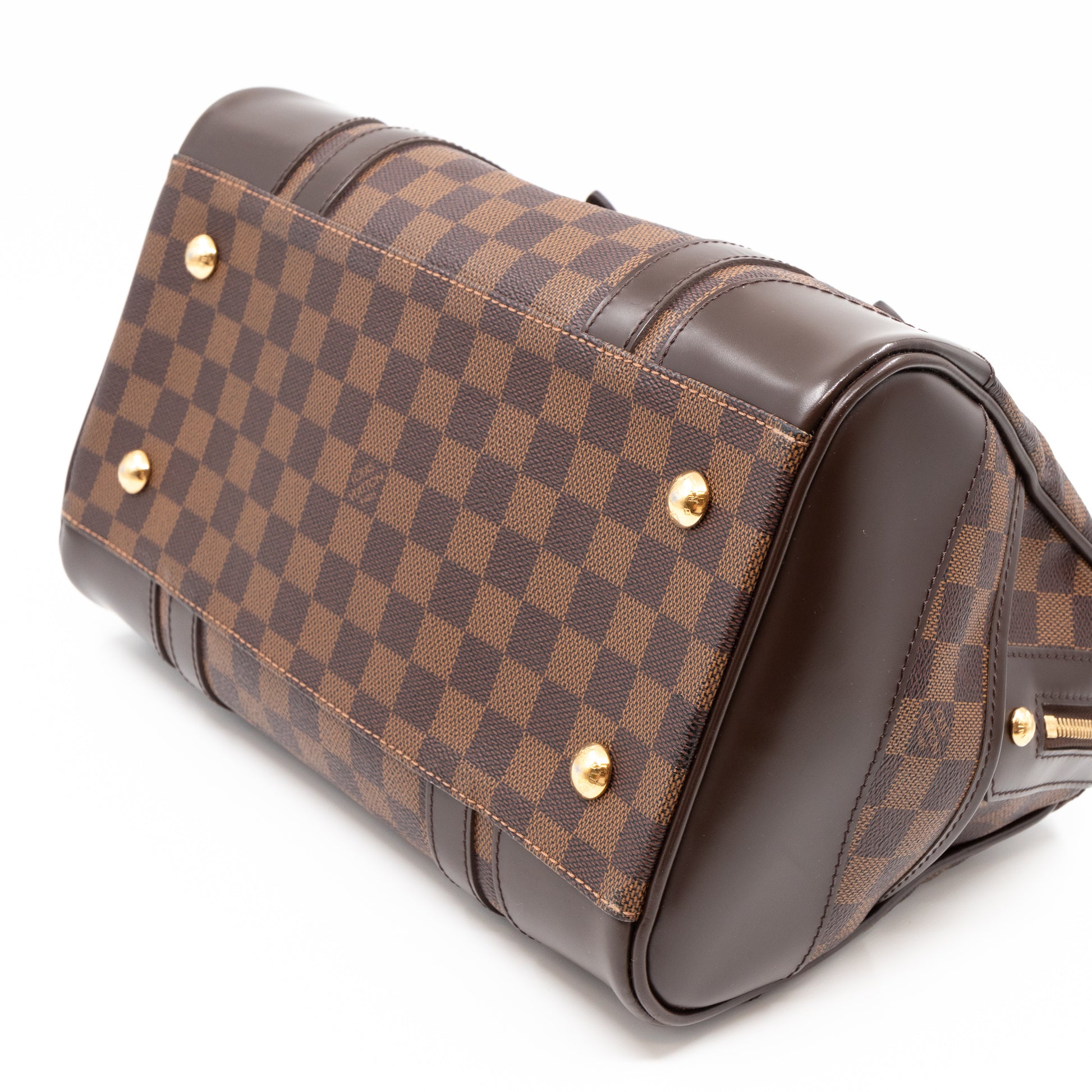 Brown Louis Vuitton Damier Ebene Berkeley Handbag – Designer Revival