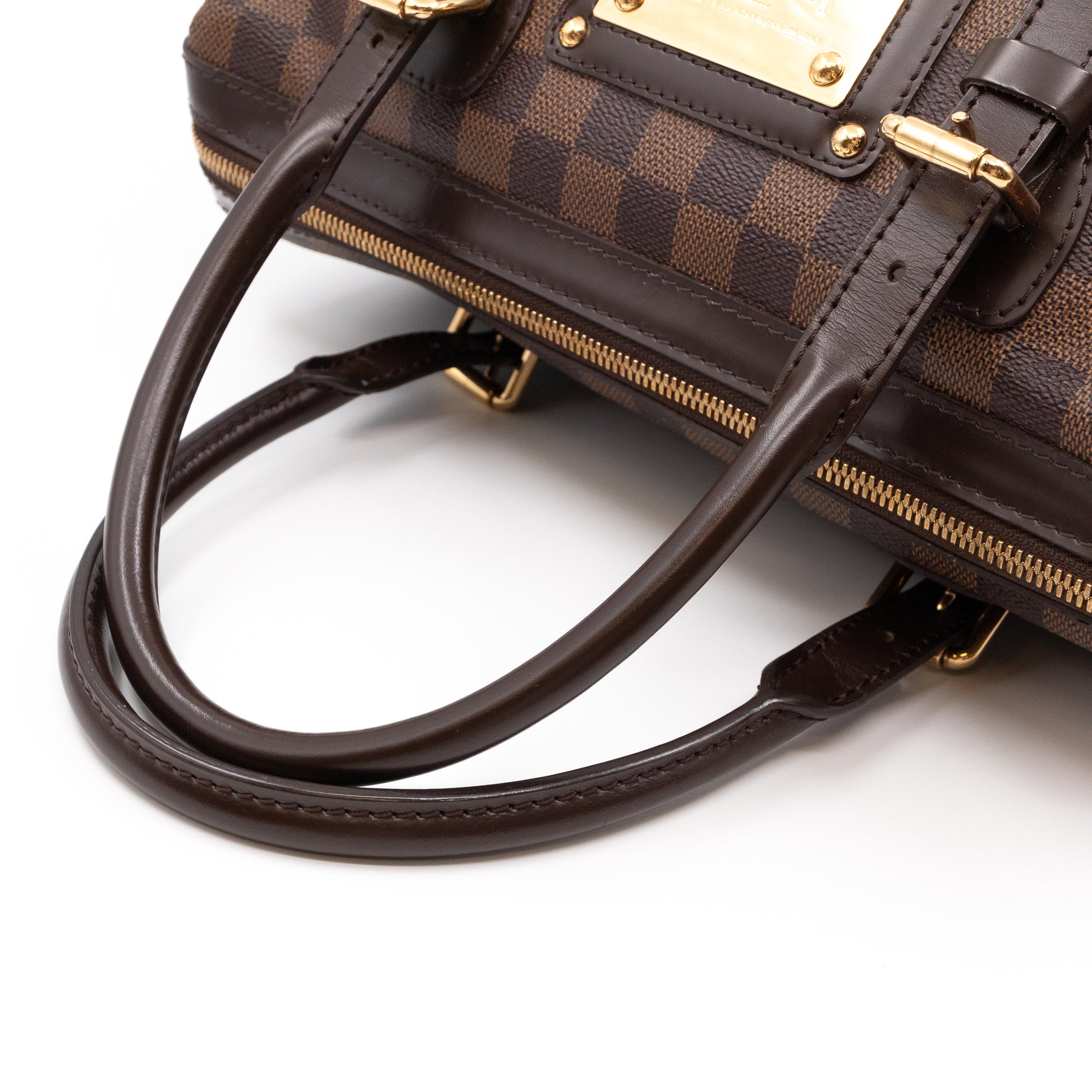 Brown Louis Vuitton Damier Ebene Berkeley Handbag – Designer Revival
