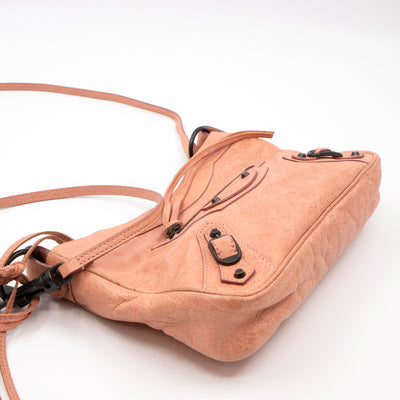 Hip Bag Light Pink Leather