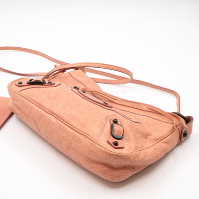 Hip Bag Light Pink Leather