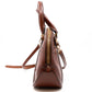 Bridle Handbag Brown Leather