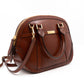 Bridle Handbag Brown Leather