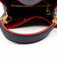 NéoNoé MM Monogram Empreinte Marine Rouge