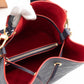 NéoNoé MM Monogram Empreinte Marine Rouge