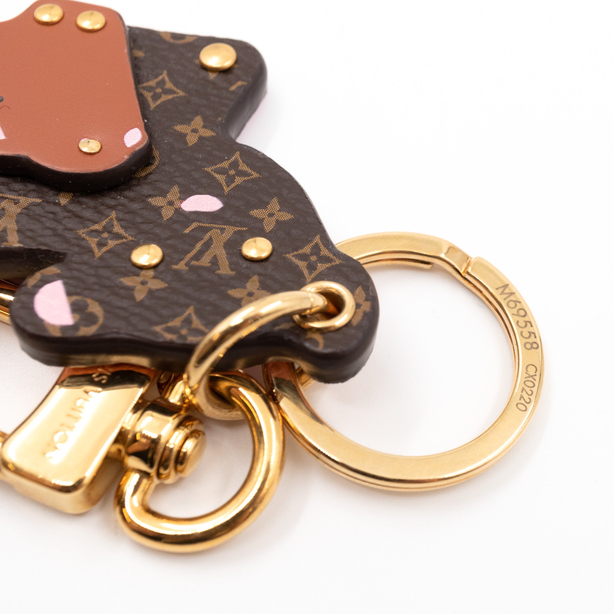 Mummy and Baby Bear Bag Charm and Key Holder