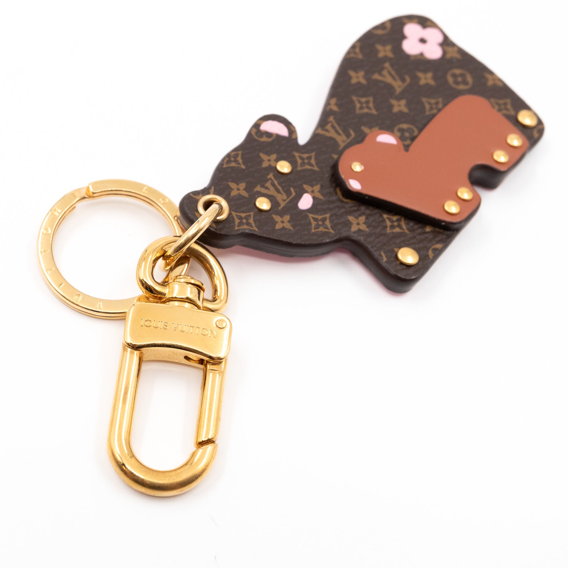 Louis Vuitton, Accessories, New With Tag Louis Vuitton Mummy And Baby Bear  Bag Charm And Key Holder