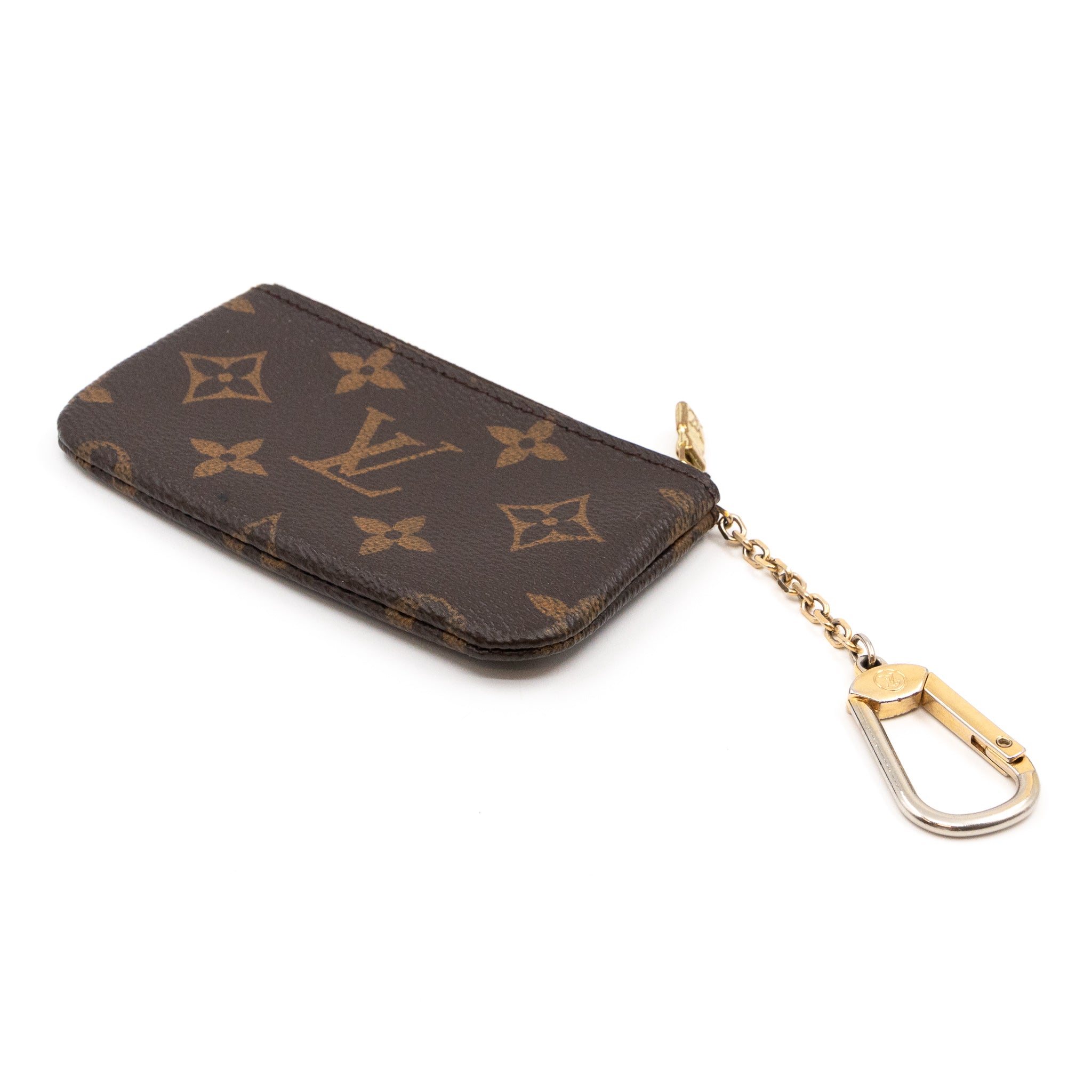 Louis Vuitton Monogram Key Pouch w Tags