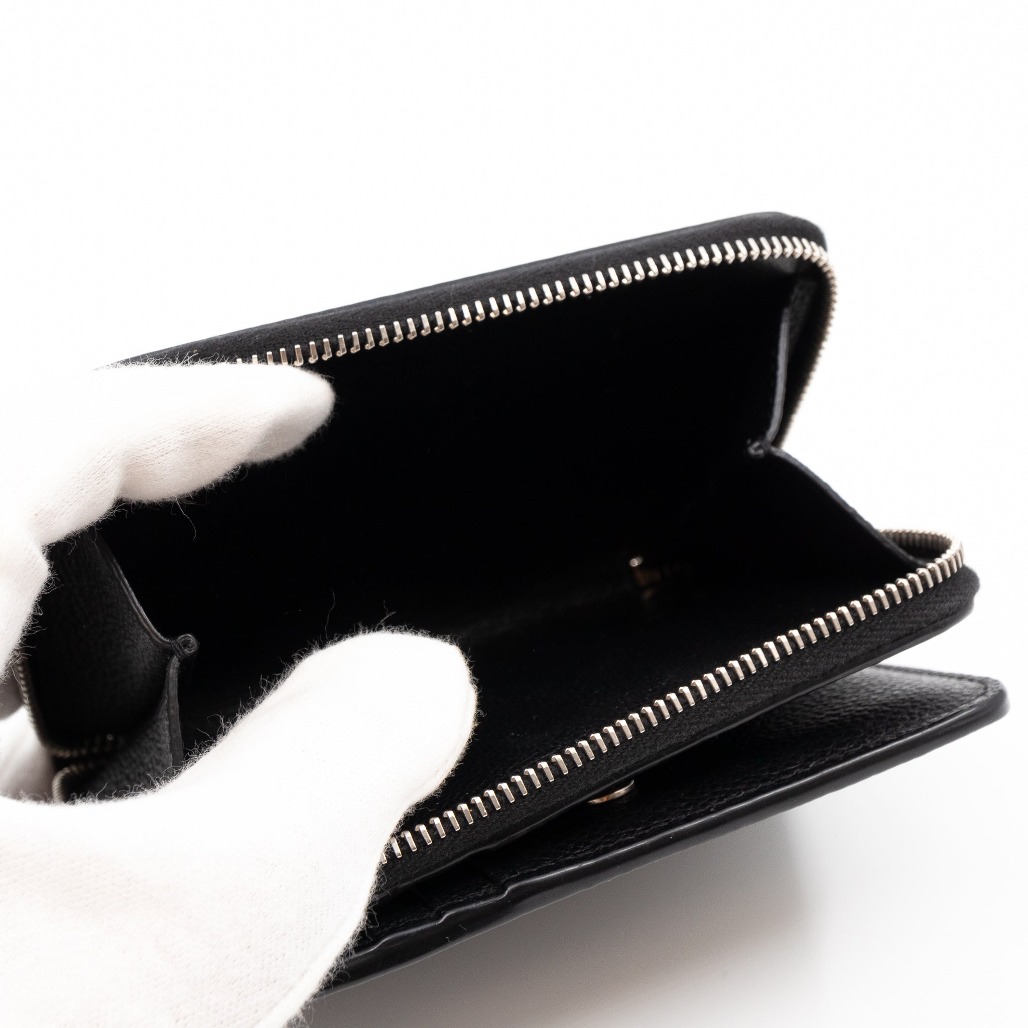 Rive Gauche Bifold Wallet Black Leather