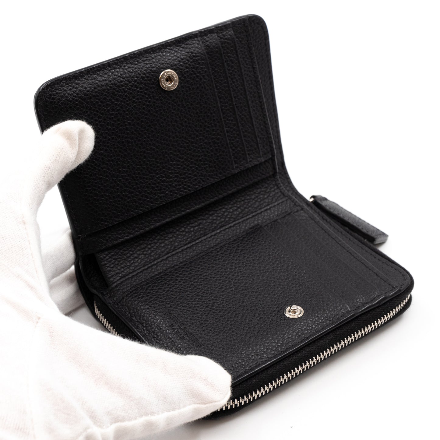 Rive Gauche Bifold Wallet Black Leather
