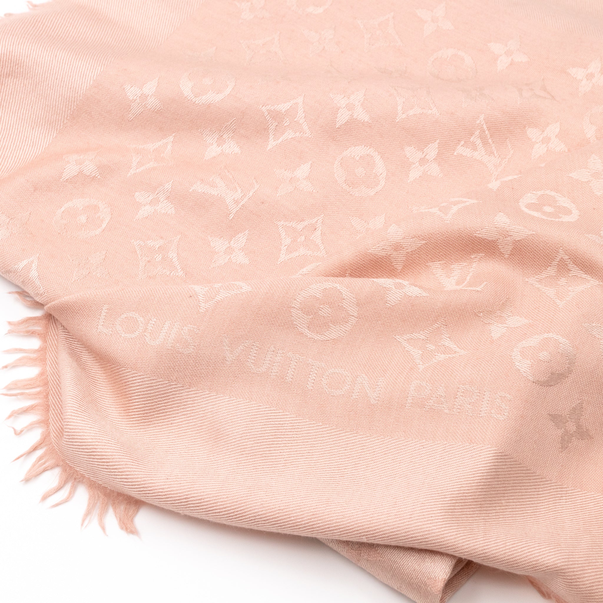 Monogram Shawl Rose Ballerine