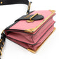 Cahier Pink & Black Leather