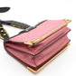 Cahier Pink & Black Leather