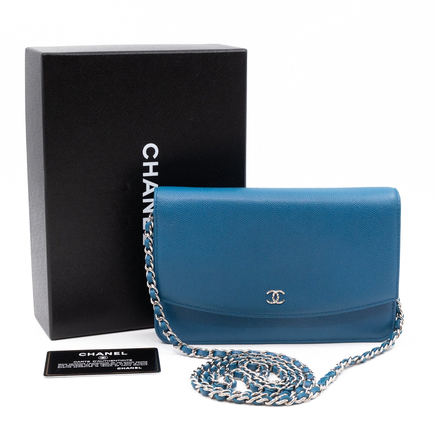 Wallet On Chain Blue Caviar Silver