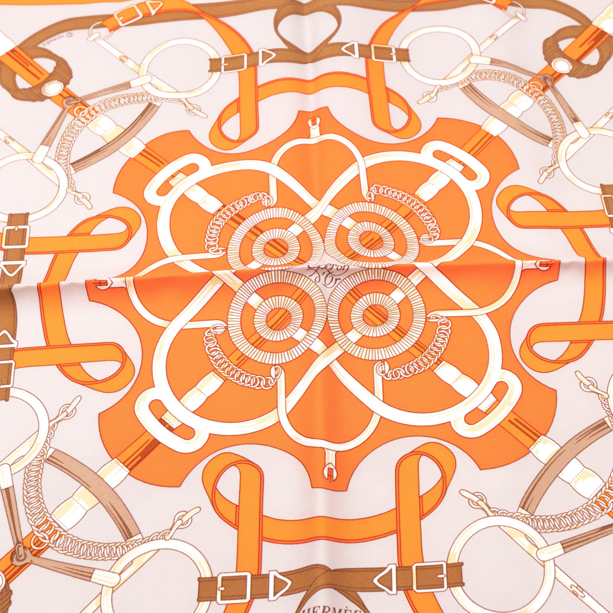 Silk Scarf 45 Eperon d'Or