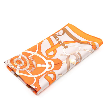 Silk Scarf 45 Eperon d'Or
