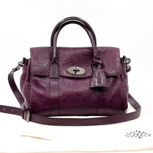 Small Bayswater Red Onion Patent Leather