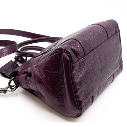 Small Bayswater Red Onion Patent Leather