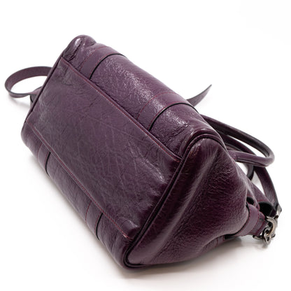 Small Bayswater Red Onion Patent Leather