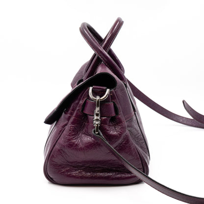 Small Bayswater Red Onion Patent Leather