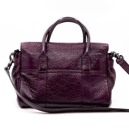 Small Bayswater Red Onion Patent Leather