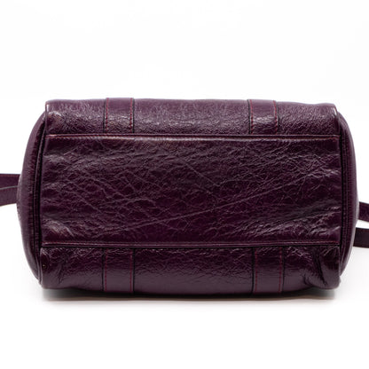 Small Bayswater Red Onion Patent Leather