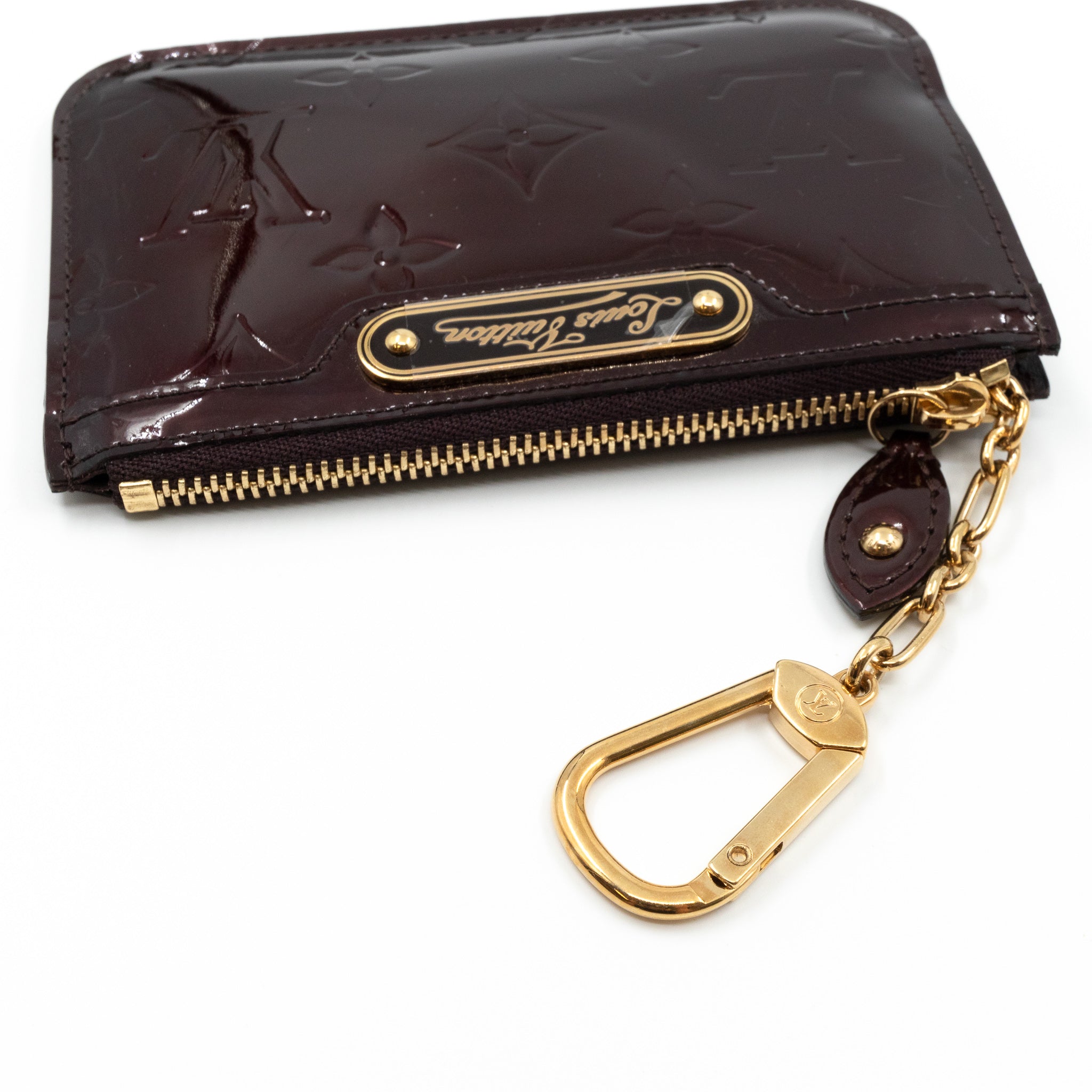 Key Pouch Vernis Amarante
