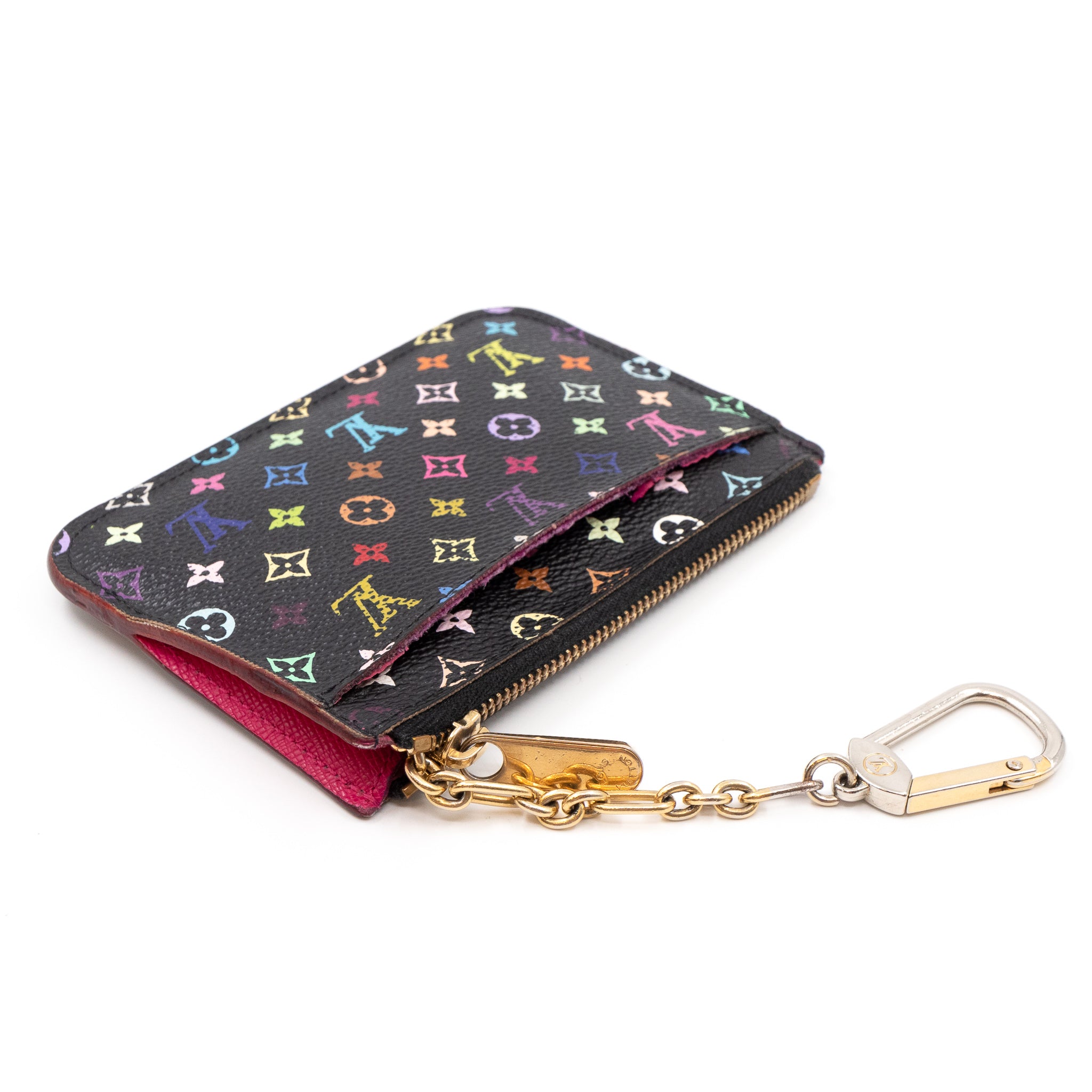 Key Pouch Multicolore Black