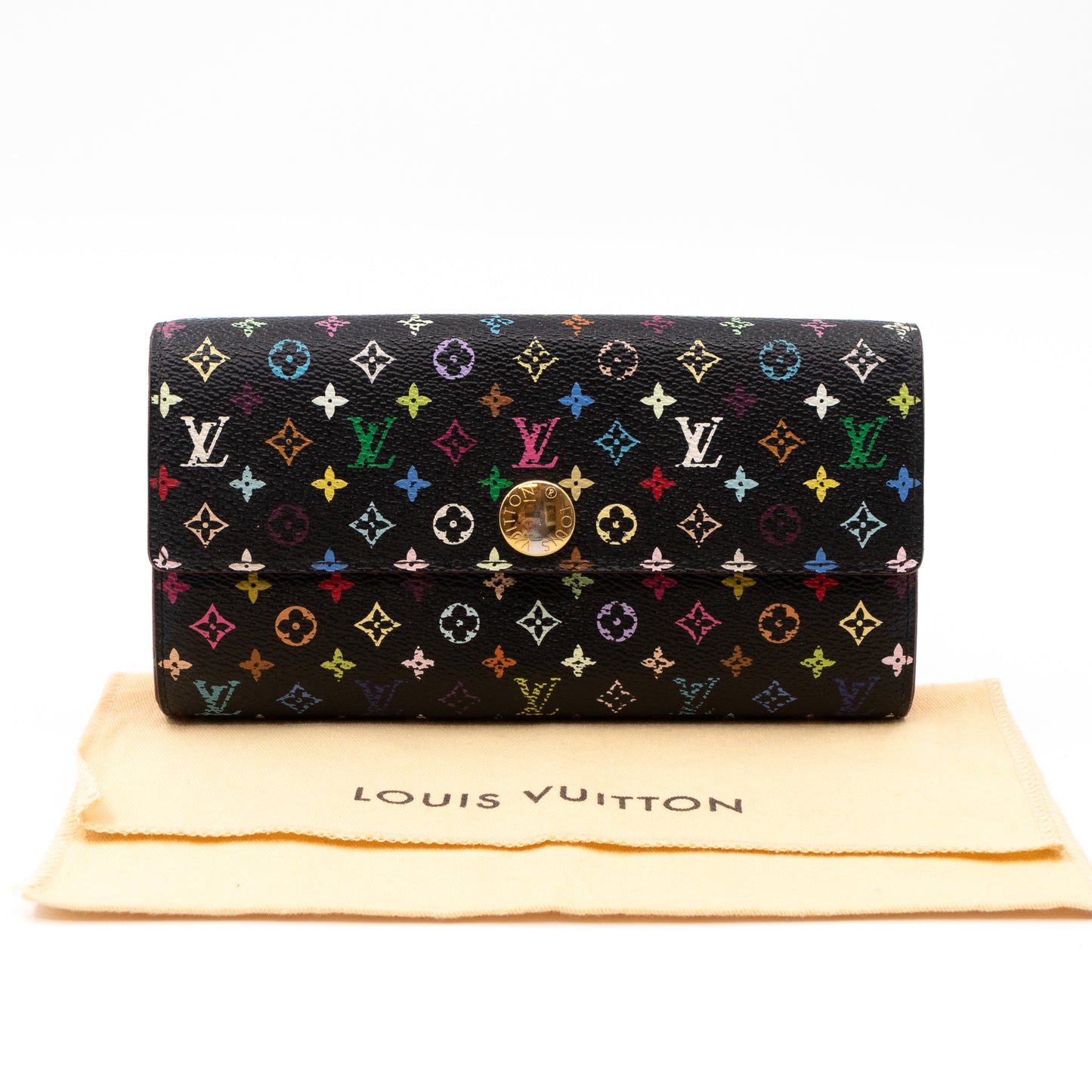 Sarah Wallet Multicolore Black