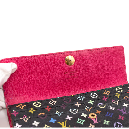 Sarah Wallet Multicolore Black