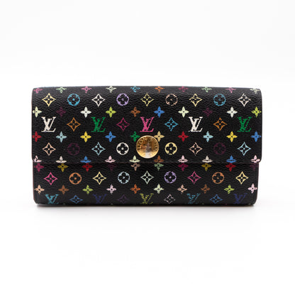 Sarah Wallet Multicolore Black