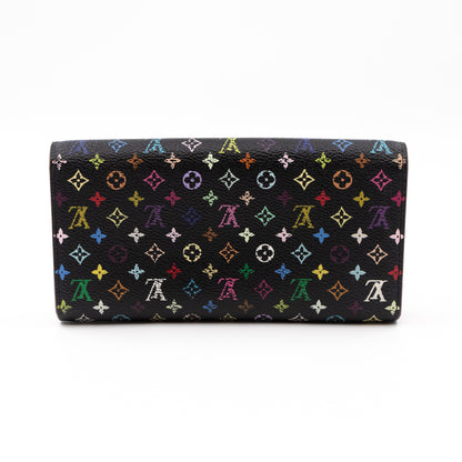 Sarah Wallet Multicolore Black