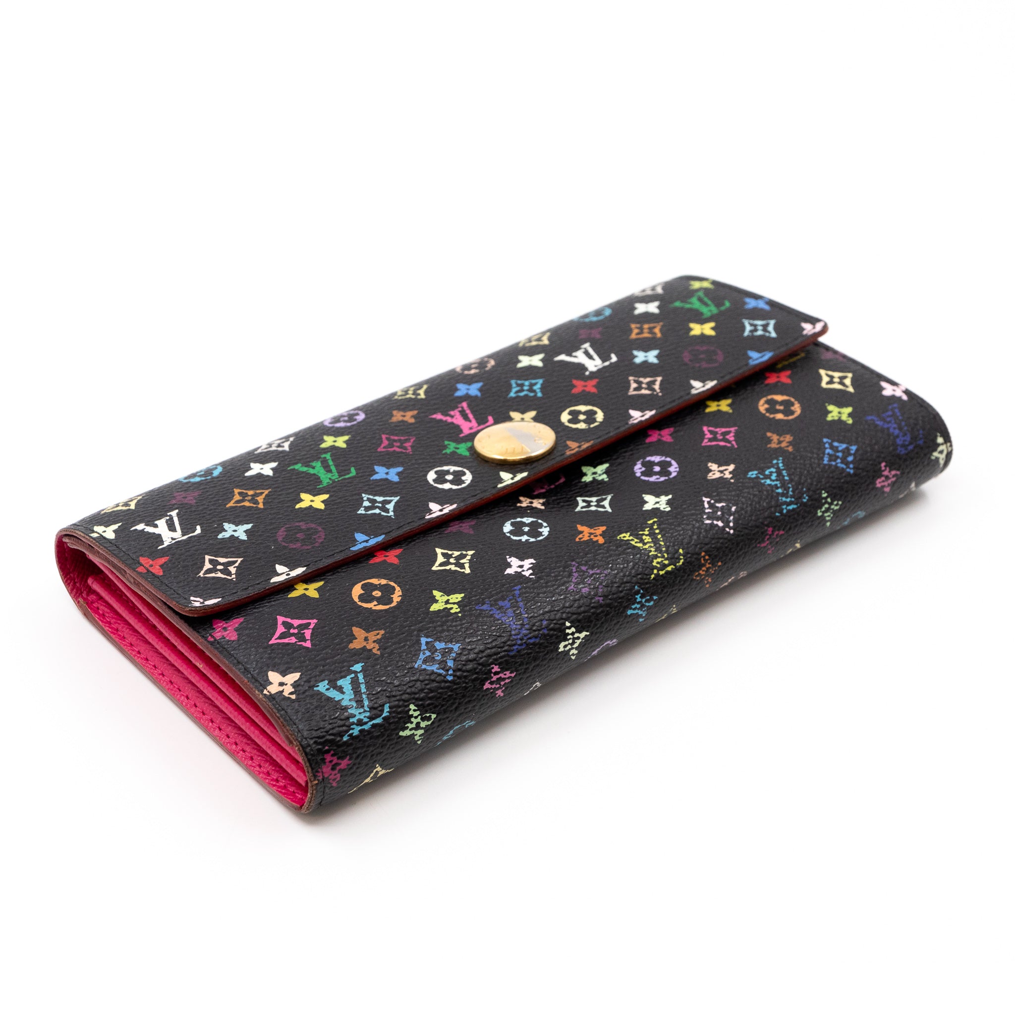 Sarah Wallet Multicolore Black