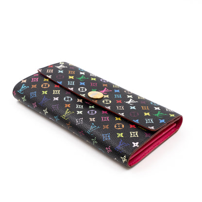 Sarah Wallet Multicolore Black