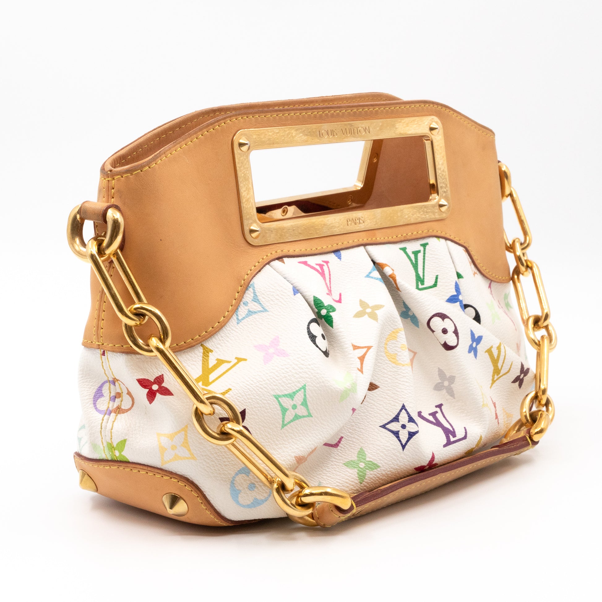 Louis Vuitton Multicolore White Judy MM – My Paris Branded Station