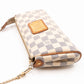 Eva Damier Azur No Strap